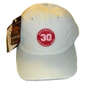 Ken Griffey Jr. Cincinnati Reds Mens Vintage Adjustable Strapback hat cap New